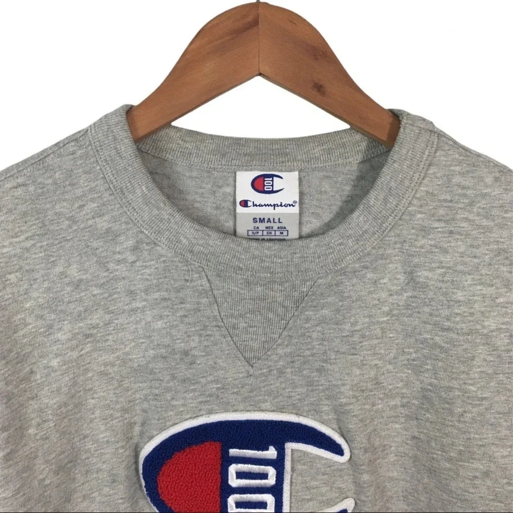 TS10 Champion C100 Spell Out Athletic Shirt S - Picture 3 of 5